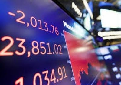 "آر بي سي" تتوقع تراجع الأسهم الأمريكية 20% حال ارتفاع التضخم