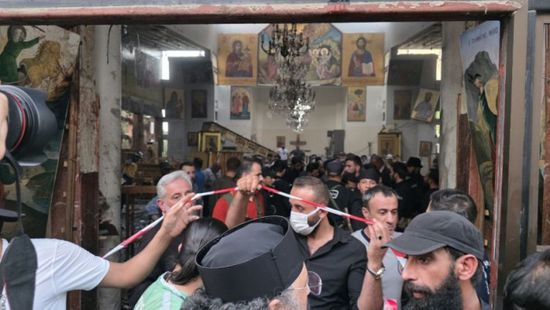 الصحة السورية: مقتل وإصابة 66 شخصاً جراء الهجوم على كنيسة "مار إلياس"