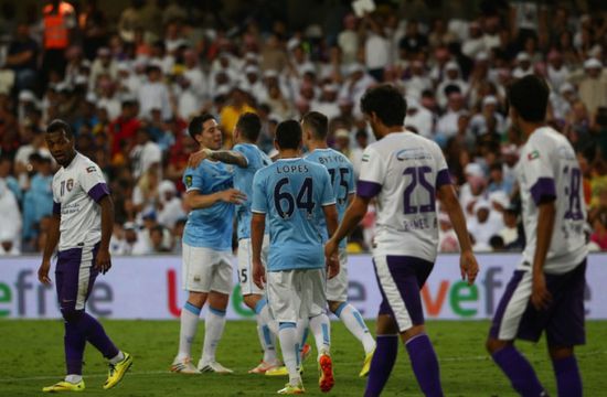 مانشستر سيتي يكتسح العين الإماراتي بنصف دستة