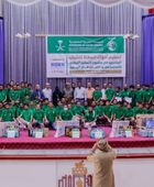 سلمان للإغاثة يسلم حقائب أدوات مهنية لـ 110 شباب في شبوة