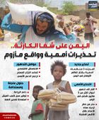 اليمن على شفا الكارثة.. تحذيرات أممية وواقع مأزوم (إنفوجراف)