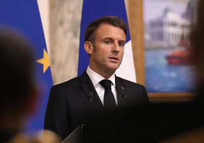ماكرون يطالب بوقف إطلاق النار بغزة