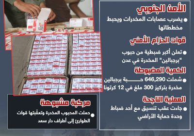 حرب جنوبية على مافيا المخدرات (إنفوجراف)