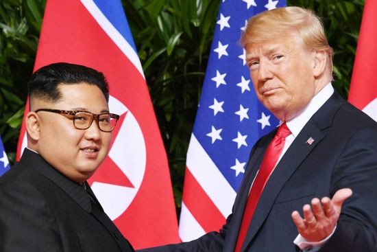 ترامب يتعهد بحل النزاع مع كوريا الشمالية