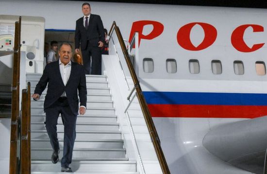 وزير الخارجية الروسي يصل إلى قيرغيزستان