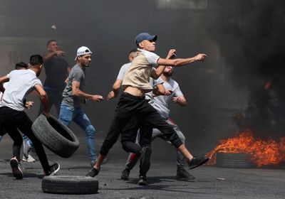 اندلاع مواجهات بين شبان وقوات إسرائيلية جنوب نابلس