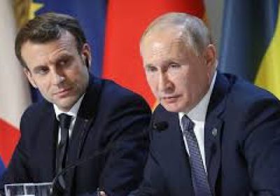 ماكرون وبوتين يناقشان ملفي إيران وأوكرانيا