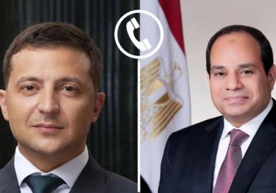 الرئيس السيسي يؤكد لنظيره الأوكرانى أهمية الحلول الدبلوماسية لتسوية الأزمة