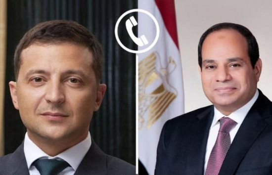 الرئيس السيسي يؤكد لنظيره الأوكرانى أهمية الحلول الدبلوماسية لتسوية الأزمة