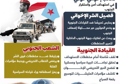 الجنوب يقهر مؤامرات شياطين الإرهاب (إنفوجراف)