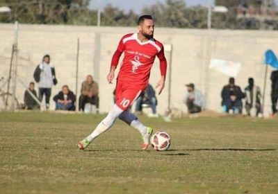 وفاة لاعب فلسطيني في غارة إسرائيلية
