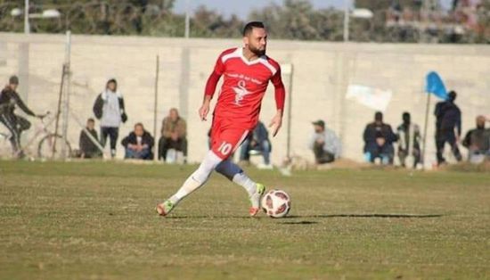 وفاة لاعب فلسطيني في غارة إسرائيلية