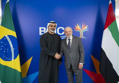 ولي عهد أبوظبي يبحث مع الرئيس البرازيلي تعزيز العلاقات الثنائية
