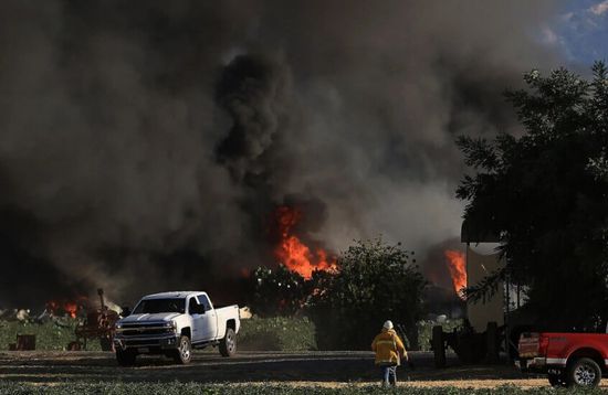    العثور على جثث انفجار مستودع الألعاب النارية بكاليفورنيا