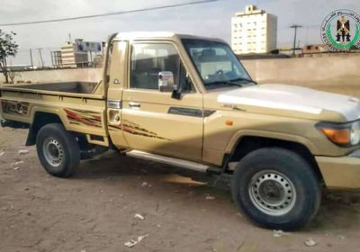 قوات حزام طوق عدن تعيد سيارة مسروقة لمالكها