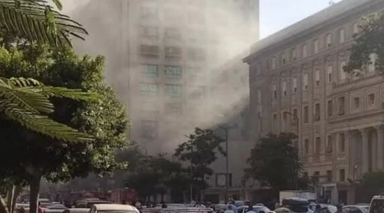 الصحة المصرية: إصابة 14 شخصا جراء حريق "سنترال رمسيس"