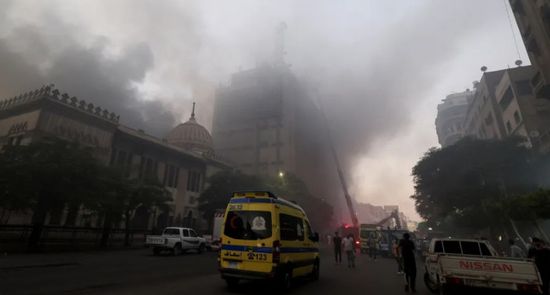 مصر.. بيان عاجل للنيابة العامة بشأن حريق سنترال رمسيس