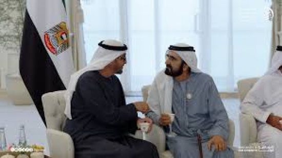 رئيس الإمارات يستقبل محمد بن راشد في قصر البحر