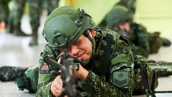 تايوان تبدأ تدريباتها العسكرية في مواجهة التهديد الصيني