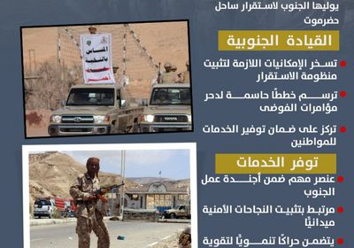 استقرار ساحل حضرموت.. ورقة الجنوب الرابحة (إنفوجراف)