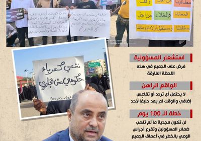 خطة الـ100 يوم على المحك (إنفوجراف)