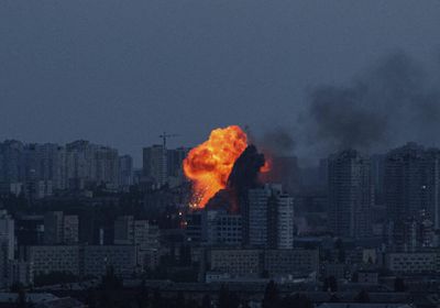 روسيا تنفذ هجومًا بمسيرات انتحارية على كييف