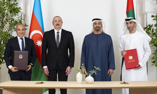 الإمارات وأذربيجان توقعان اتفاقية شراكة اقتصادية شاملة 
