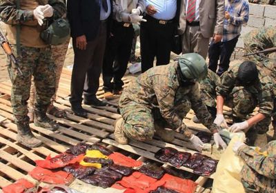 نيابة استئناف عدن تعلن إتلاف كمية مخدرات متنوعة