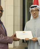 تسلمها منصور بن زايد. رئيس الإمارات يتلقى رسالة خطية من نظيره التشادي