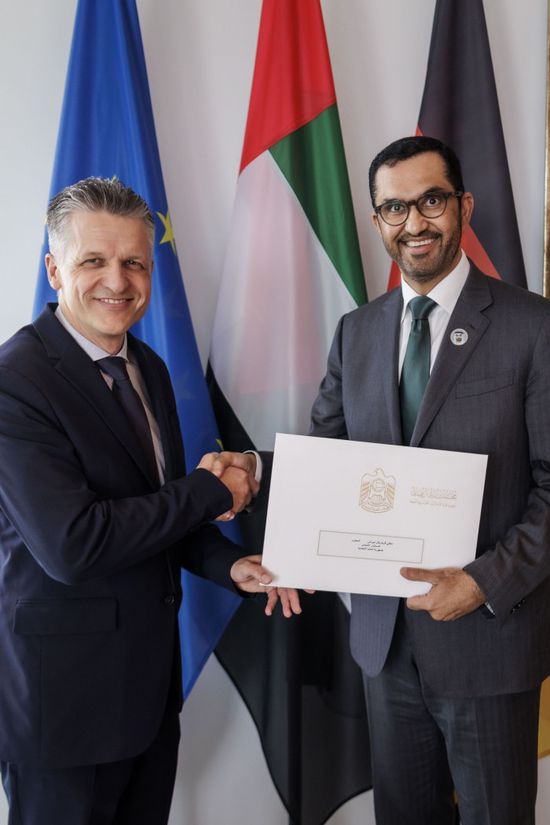 محمد بن زايد يبعث رسالة خطية للمستشار الألماني بشأن العلاقات الثنائية