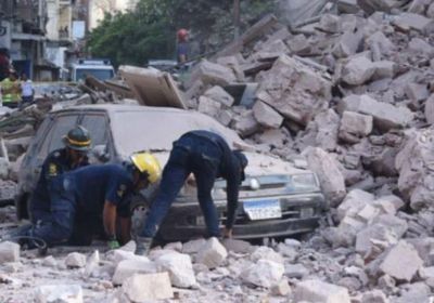 انهيار جزئي لعقار في الإسكندرية يسفر عن وفاة شخص وإصابة خمسة آخرين