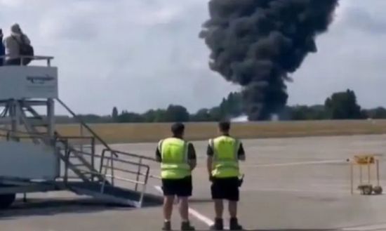 تحطم طائرة صغيرة في مطار ساوثيند شرق إنجلترا