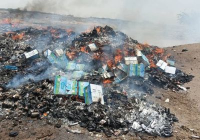 إتلاف 5 أطنان من المواد الغذائية منتهية الصلاحية بالمنصورة