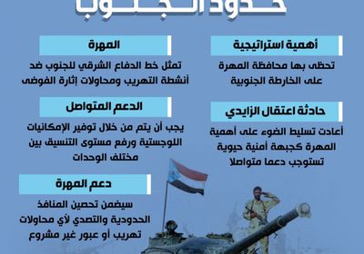 المهرة.. منطلق استراتيجي لحماية حدود الجنوب (إنفوجراف)