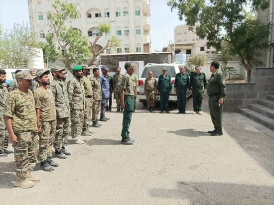 حملة تفتيش ميدانية مفاجئة على أقسام الشرطة في عدن