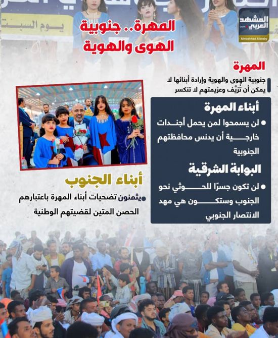 المهرة.. جنوبية الهوى والهوية (إنفوجراف)