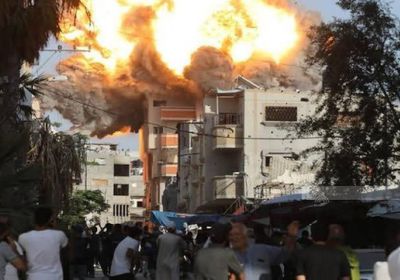 استشهاد 4 فلسطينيين بغارات إسرائيلية