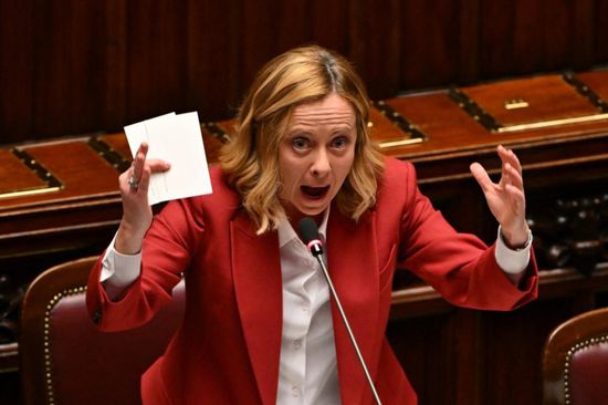 ميلوني ترحب بتشديد أمريكا موقفها تجاه روسيا