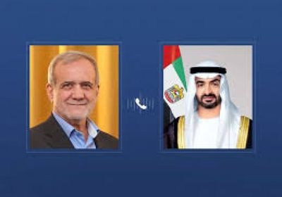 هاتفياً.. رئيس الإمارات ونظيره الإيراني يبحثان العلاقات بين البلدين