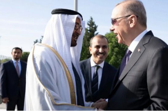 اليوم.. الرئيس الإماراتي يلتقي أردوغان في تركيا