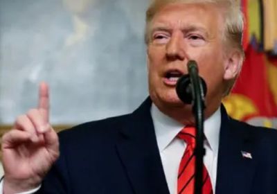 ترامب: تحدثت مع الجانبين السورى والإسرائيلى لخفض التصعيد