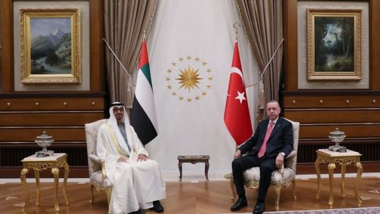رئيس الإمارات ونظيره التركي يشهدان تبادل عدد من الاتفاقيات ومذكرات التفاهم