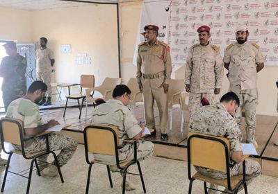 116 ضابطا بـ"العسكرية الثانية" ينهون امتحانات دورة التأهيل
