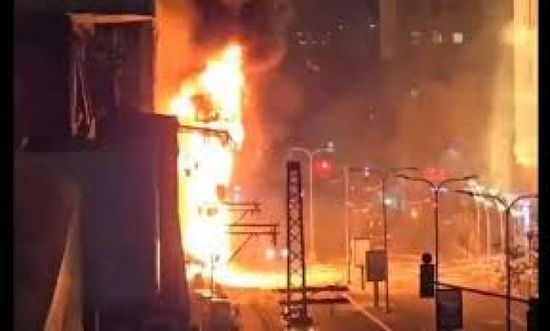 اندلاع حريق في مطعم قرب تل أبيب