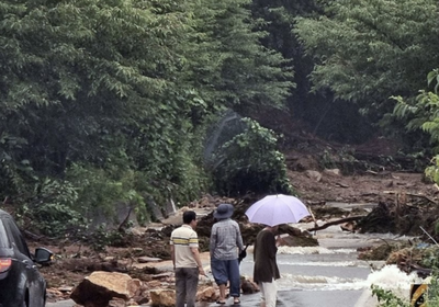 مصرع وفقدان 26 شخصاً جراء أمطار غزيرة في كوريا الجنوبية