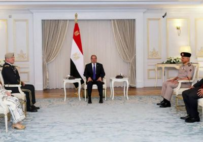 السيسي لقائد القيادة المركزية الأمريكية: نهر النيل أمن قومي