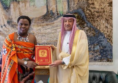 ملك إسواتيني يبعث رسالة خطية لخادم الحرمين حول العلاقات الثنائية