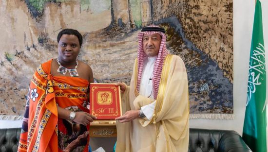 ملك إسواتيني يبعث رسالة خطية لخادم الحرمين حول العلاقات الثنائية