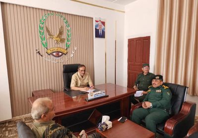 نائب محافظ شبوة يتفقد مقر الإدارة العامة للأمن 