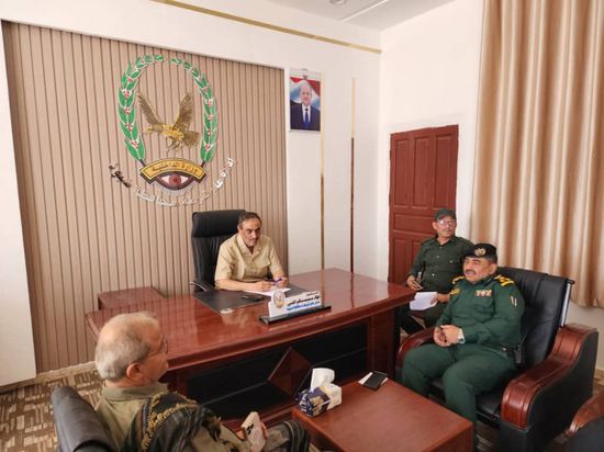 نائب محافظ شبوة يتفقد مقر الإدارة العامة للأمن 